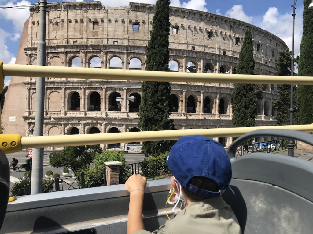 Visitare Roma con bambini insieme a Tapsy